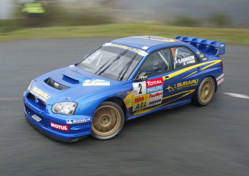 AutoArt 60359 Subaru Impreza WRC #2 S. Sarrazin - P. Pivato French rally champion 2004 1/43